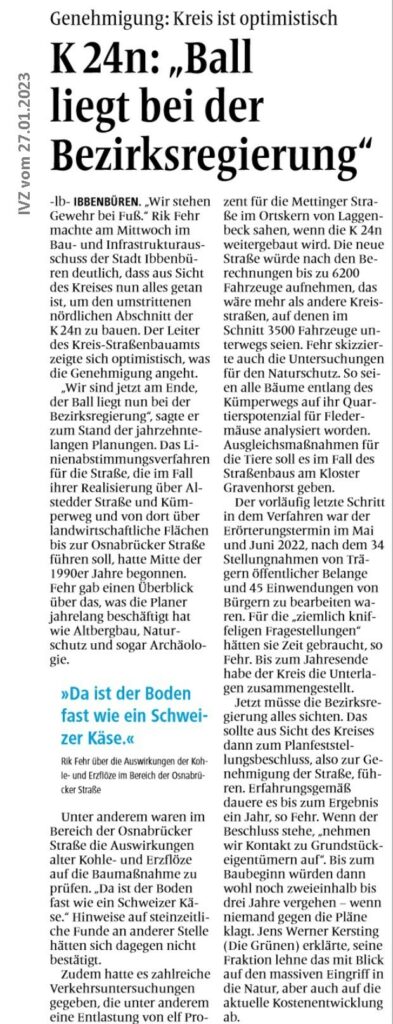 IVZ vom 27.01.2023